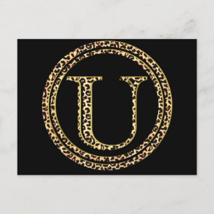 Leopard U Postcard