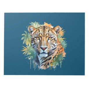 Leopard Vector Art Animal In The Majestic Nature  Notepad