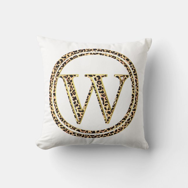 Leopard W Cushion (Front)