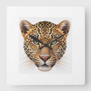 Leopard Wall Clock – Wild Elegance and Modern