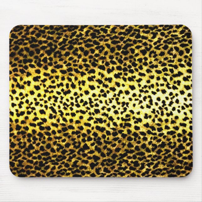 Leopard Wallpaper Mouse Pad (Front)