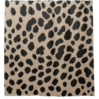 Leopard Whisper  Shower Curtain
