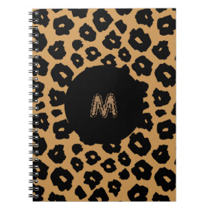 Leopard Wild ANIMAL PRINT + Monogram Notebook