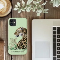 Leopard Wild Cat Green Henna