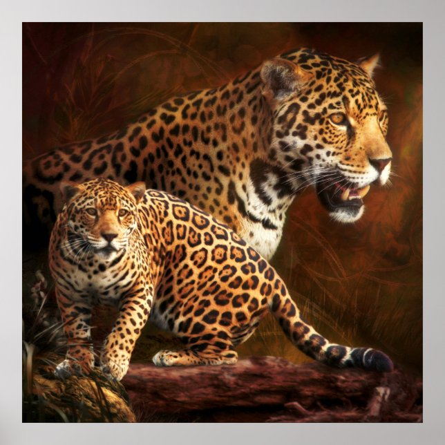 LEOPARD “WILD NIGHT” POSTER (Front)
