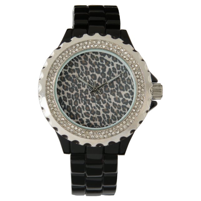 Leopard Wild Print Watch (Front)