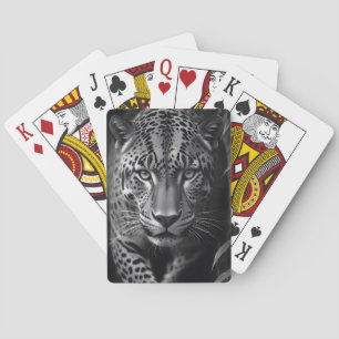 Leopard Wildlife Majestic Nature Life Wallpaper Playing Cards