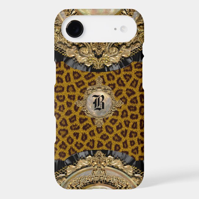 Leopard Wildroyce  6/6s Elegant Monogram Plus Case-Mate iPhone Case (Back)