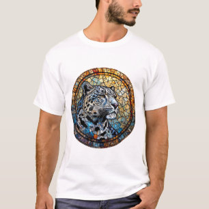 Leopard with Warm and Cool Tones T-Shirt