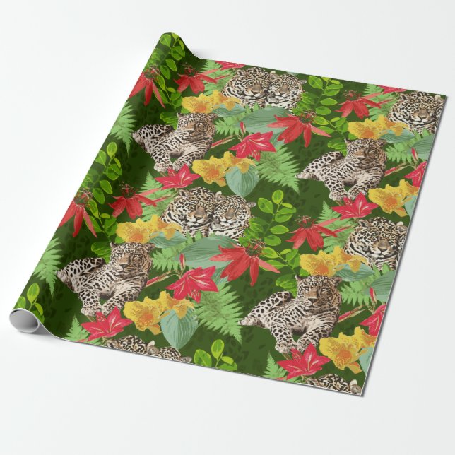 Leopard Wrapping Paper (Unrolled)