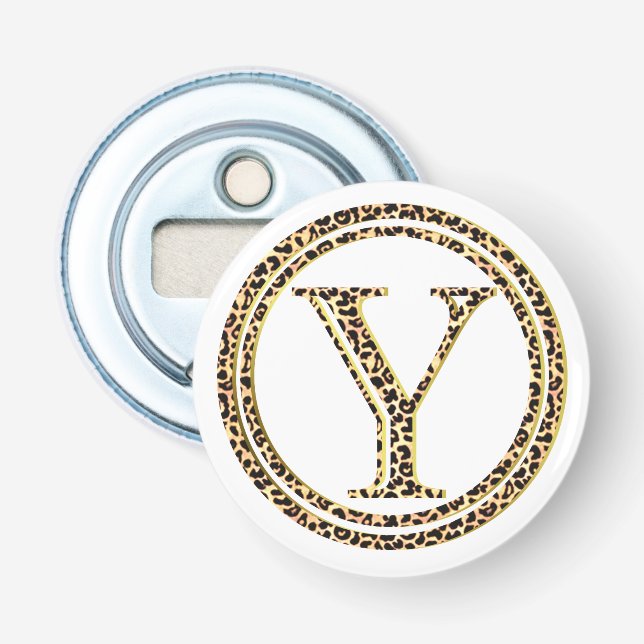 Leopard Y Bottle Opener (Front)