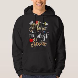 Leopard You Are More Than A Test Score Teacher Tes Hoodie