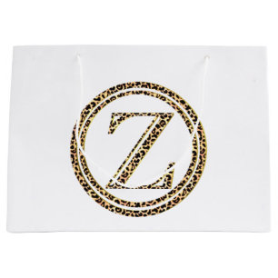 Leopard Z Large Gift Bag