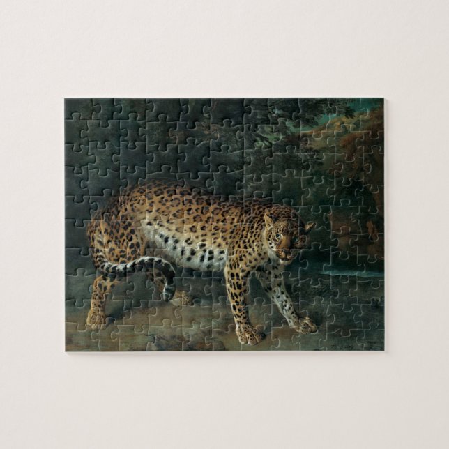 Leopardess (Female Leopard) (Jean-Baptiste Oudry) Jigsaw Puzzle (Horizontal)