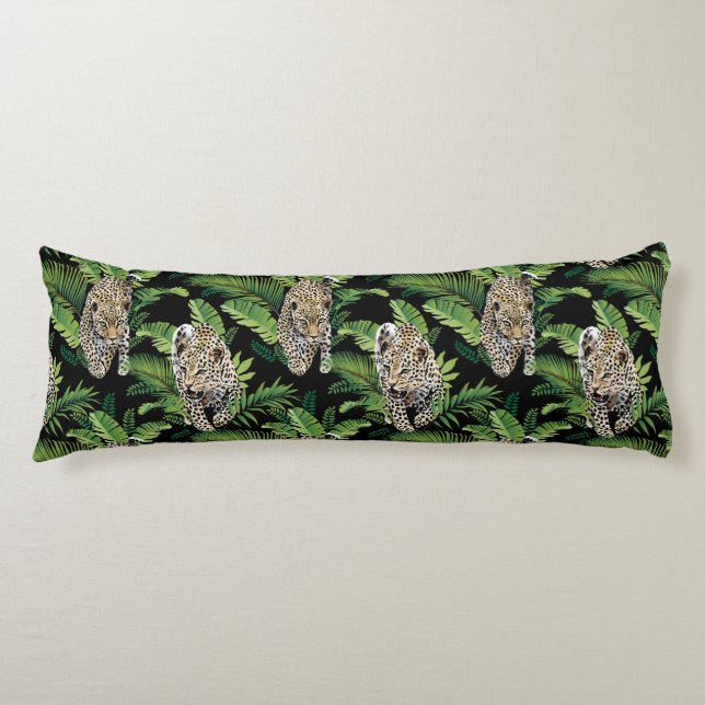 Leopards Pattern body pillows (Front)