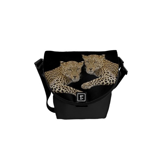 Leopards Purse or small Messenger Bag (Front)