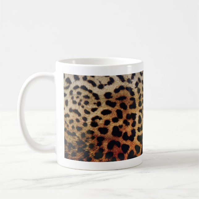 Leopards Skin Coffee Mug (Left)