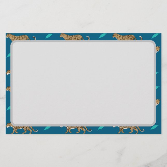 Leopards Stationery (Front)