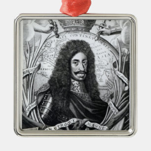 Leopold I , King of Hungary and Holy Roman Metal Ornament
