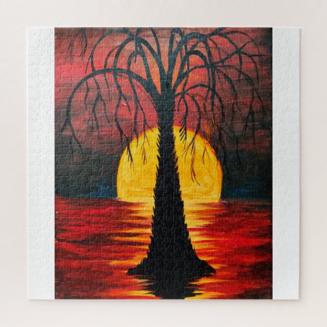 Lepidodendron tree  jigsaw puzzle (Vertical)
