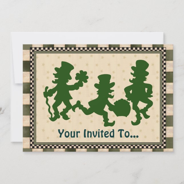 Leprechaun 2 Saint Patrick's Day Party Invitation (Front)