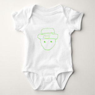Leprechaun Amateur Sketch Baby Bodysuit