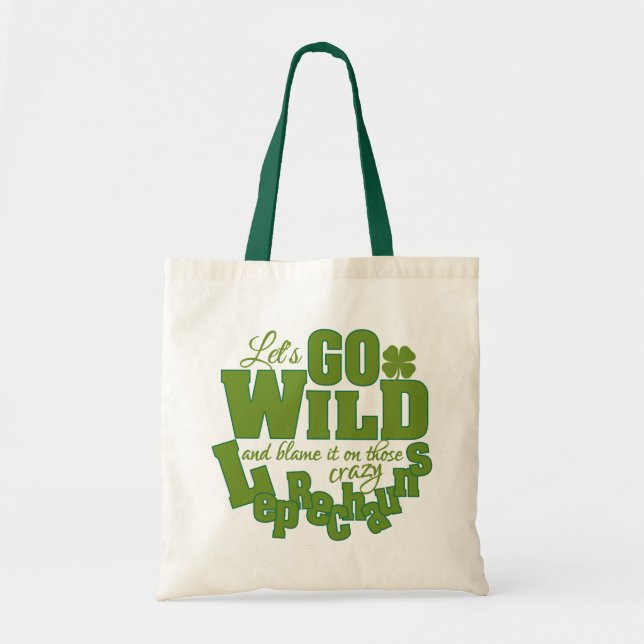 Leprechaun custom bag - choose style (Front)