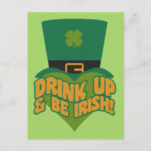 Leprechaun custom postcard