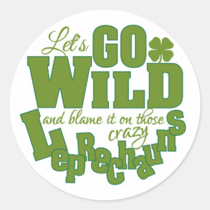 Leprechaun custom stickers
