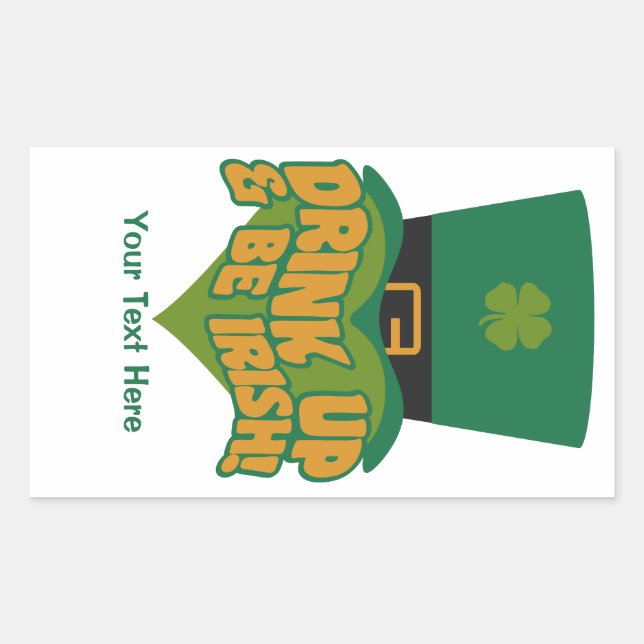 Leprechaun custom stickers (Front)
