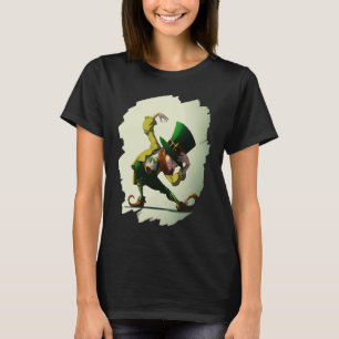 Leprechaun Dabbing Dancing Dance St Patricks Day T-Shirt