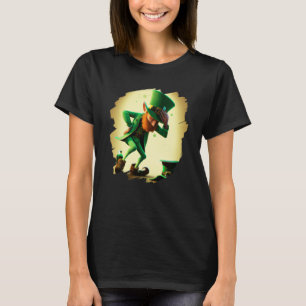 Leprechaun Dabbing Dancing Dance St Patricks Day   T-Shirt