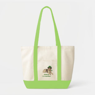Leprechaun Dog Tote Bag