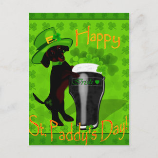 Leprechaun Doxie Postcard