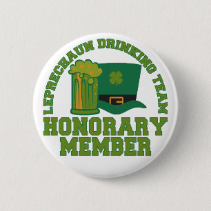 Leprechaun Drinking Team button