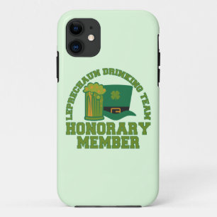 Leprechaun Drinking Team iPhone case
