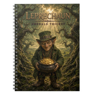 Leprechaun Emerald Thicket Dark Cinema Notebook