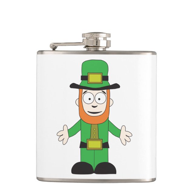 Leprechaun flask (Front)