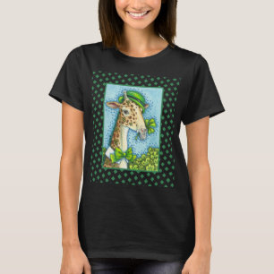 LEPRECHAUN GIRAFFE COLORFUL ST. PATRICK'S DAY CUTE T-Shirt