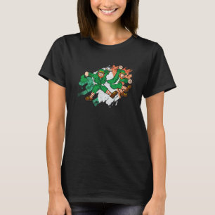 Leprechaun Griddy Dance St Patrick's Day Boys Girl T-Shirt