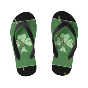Leprechaun "Happy St. Patrick's Day"   Kid's Thongs