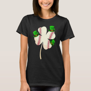 Leprechaun Hat Baseball Lover Lucky Shamrock St Pa T-Shirt