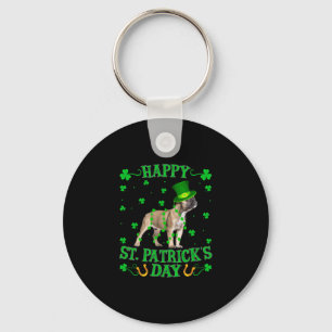 Leprechaun Hat French Bulldog St. Patrick's Day  Key Ring