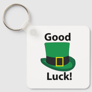 Leprechaun Hat Good Luck St Patricks Day  Key Ring