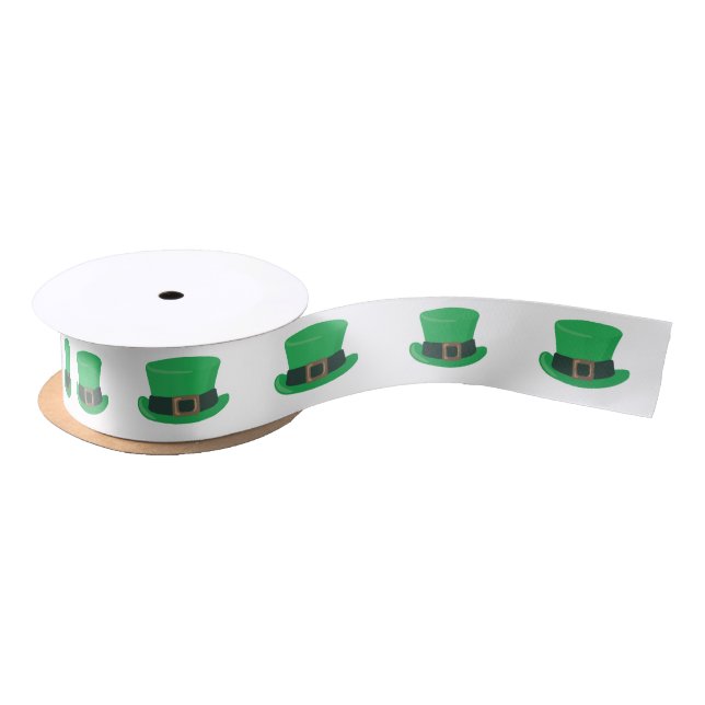 Leprechaun Hats for St Patrick's Day Satin Ribbon (Spool)