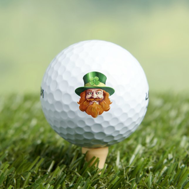 Leprechaun Hideaway Golf Balls (Insitu Tee)