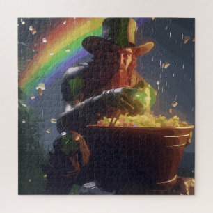 Leprechaun Hideaway Jigsaw Puzzle