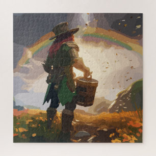 Leprechaun Hideaway Jigsaw Puzzle