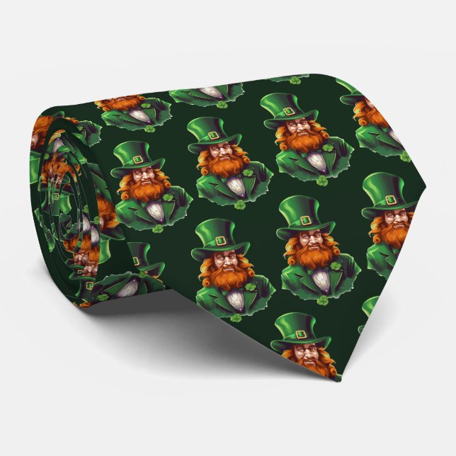 Leprechaun Hideaway Tie (Rolled)