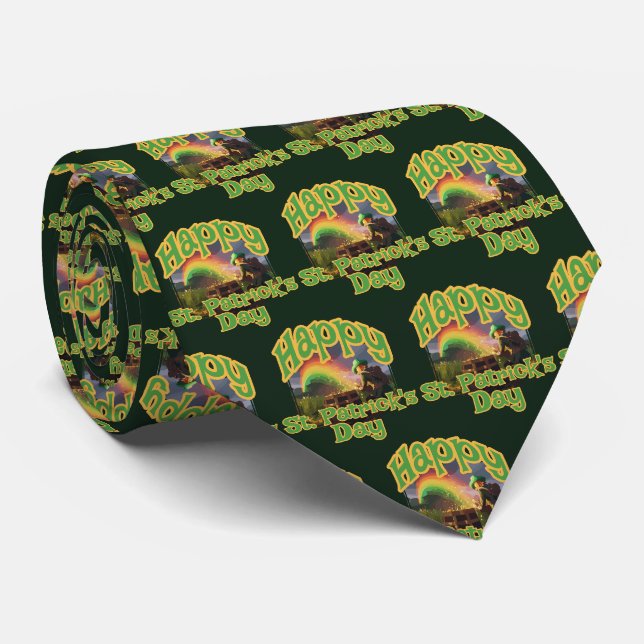 Leprechaun Hideaway Tie (Rolled)